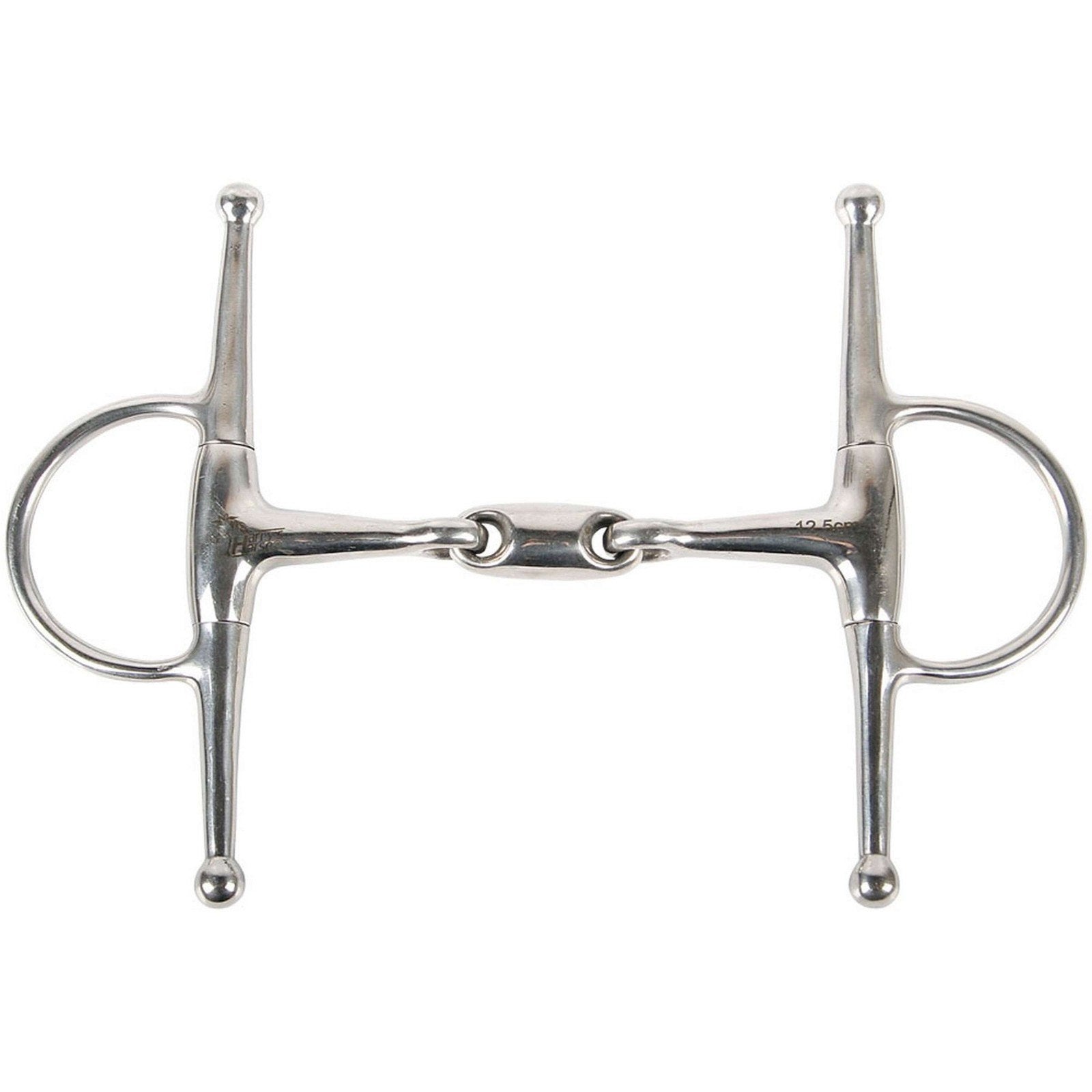 Harrys Horse Kneveltrens Dubbelgebroken 12,5 cm nieuw, Dieren en Toebehoren, Zilver, Harry's Horse, Nieuw, Ophalen of Verzenden