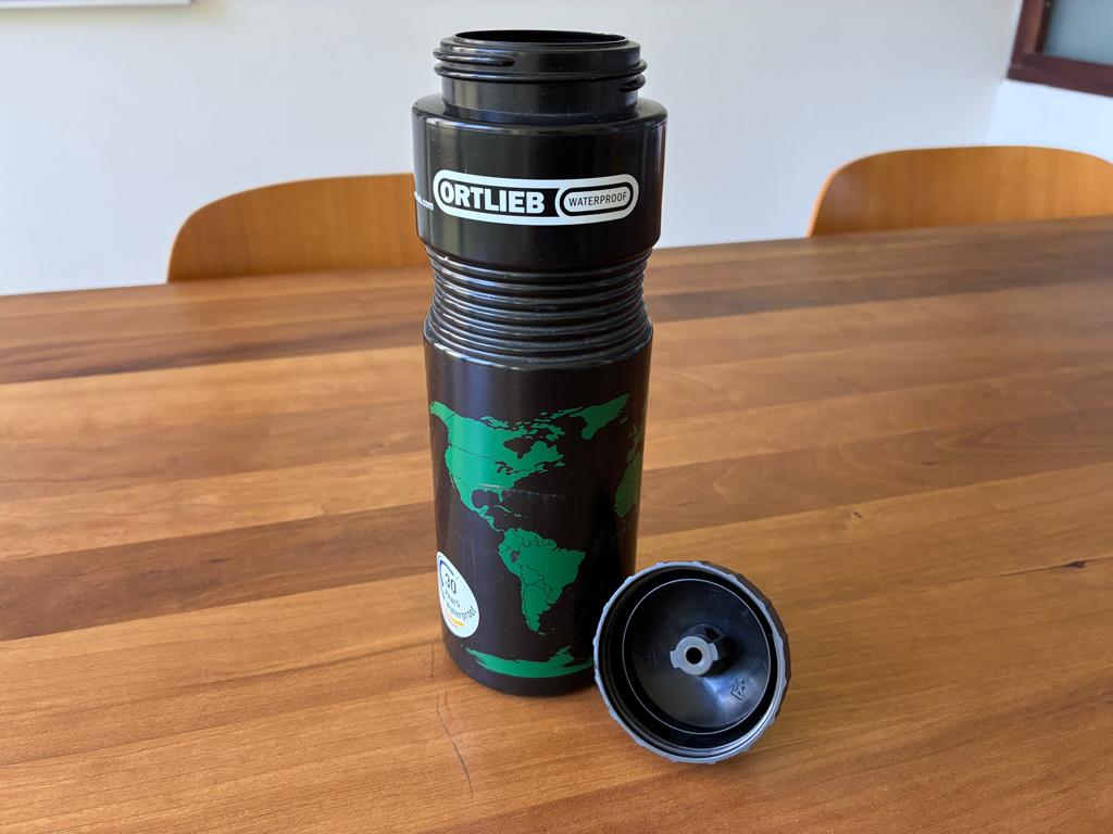 Ortlieb bidon groot model, Ophalen of Verzenden, Zo goed als nieuw