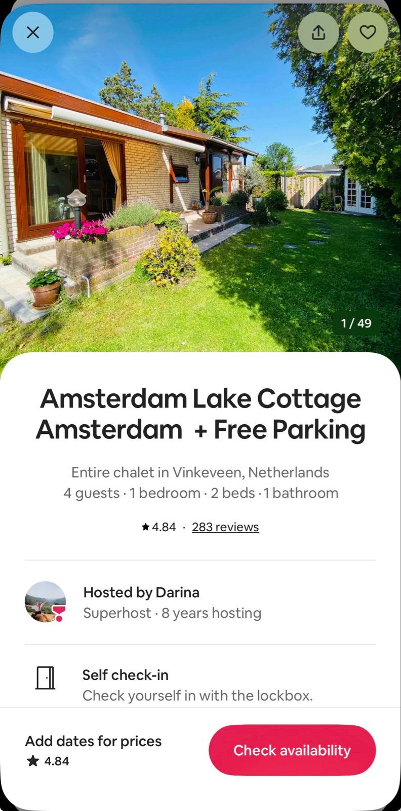 Vinkeveen aan Water – Eigen Grond, 10%+ Rendement, Vakantie, Open haard, Noord-Holland, Recreatiepark, 1 slaapkamer