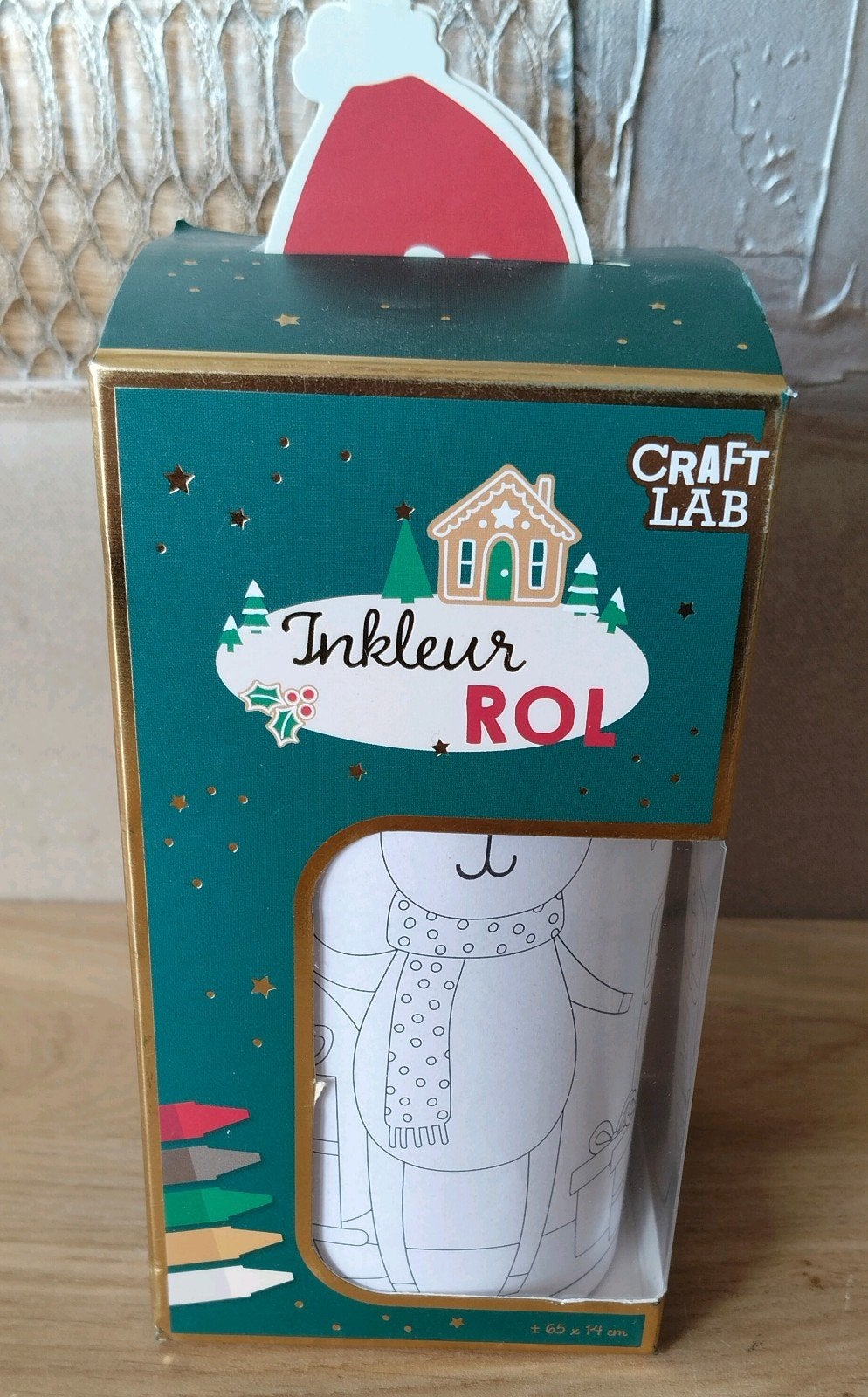 Nieuw inkleurol Kerst afbeeldingen kleurplaat, Verzenden, Nieuw