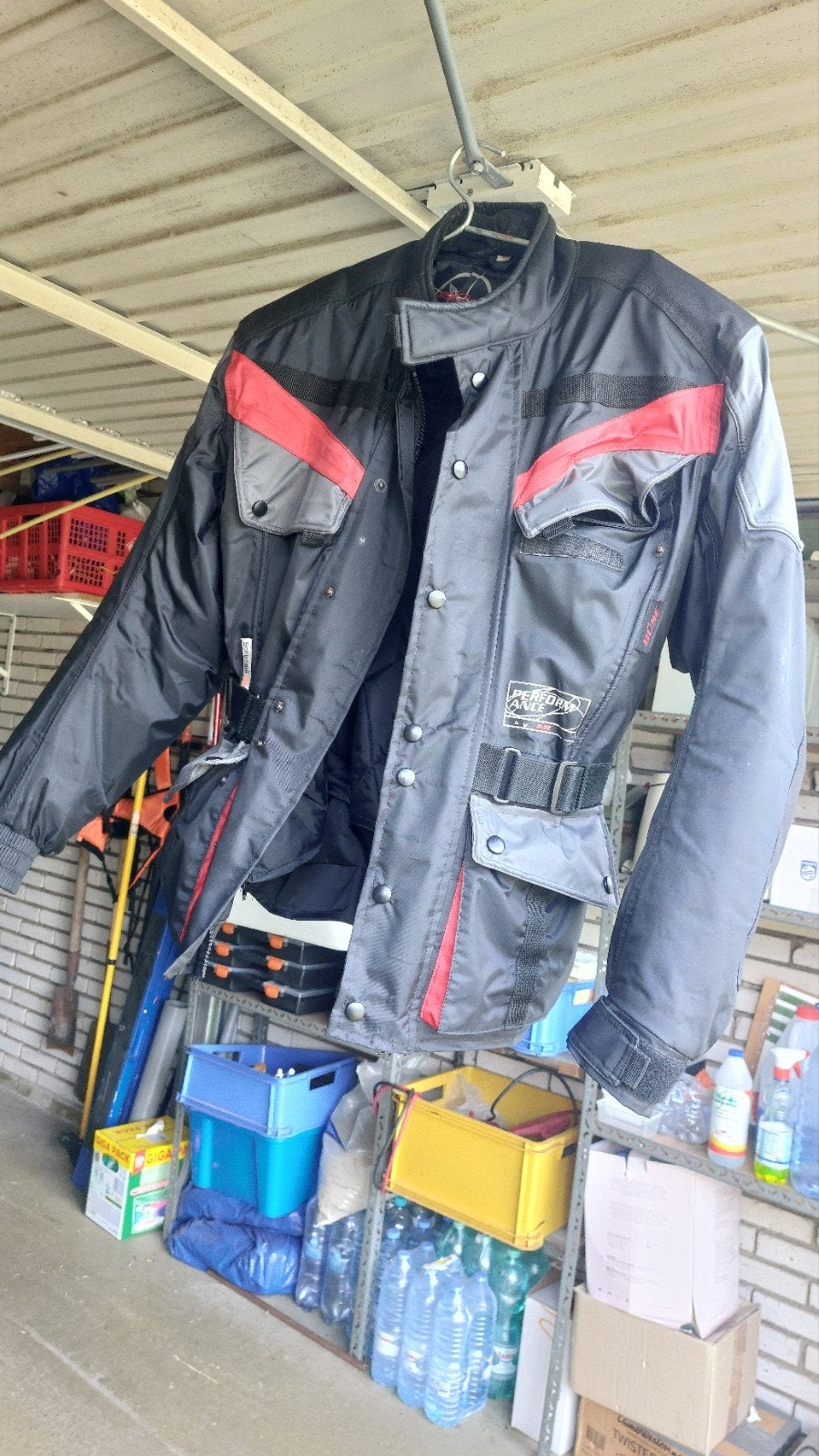 Motorjas en Motorbroek (Bering en Büse) - Maat 38-40, Ophalen of Verzenden, Tweedehands, Jas | textiel, Bering, Büse