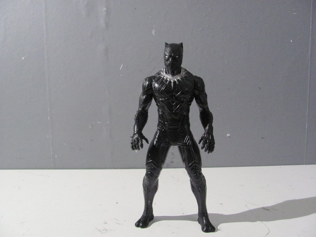 Marvel action figure the black panther met beweegbare armen, Ophalen of Verzenden, Zo goed als nieuw
