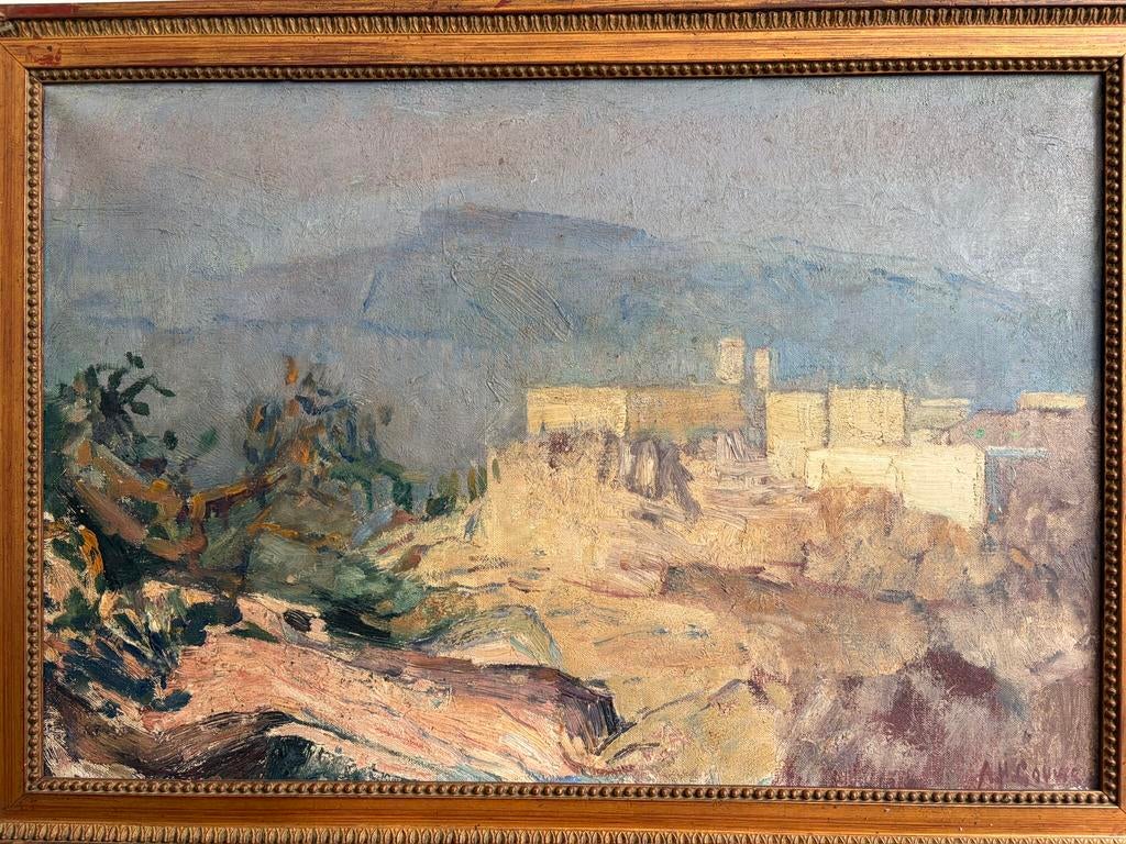 A.H. Gouwe (1875-1965), Antiek en Kunst, Kunst | Schilderijen | Klassiek, Ophalen of Verzenden