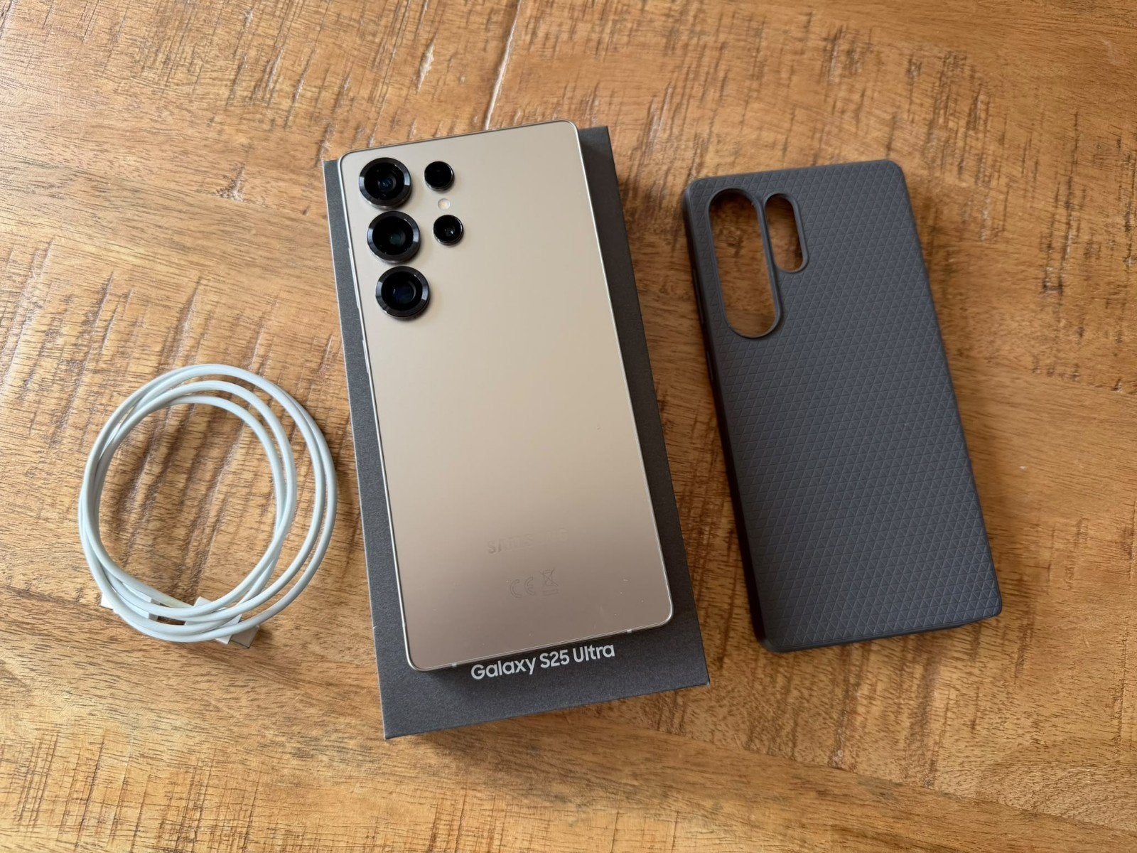 Samsung S25 Ultra Titanium Grey 512GB - ZGAN + accessoires, Ophalen, Touchscreen, 512 GB, Zo goed als nieuw