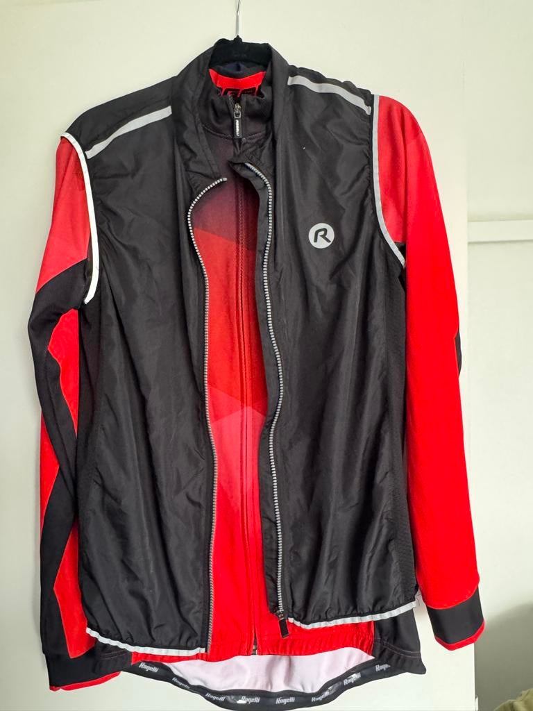 Rogelli Fietsshirt en Windbreaker Set, Gebruikt, Heren, Overige maten, Ophalen of Verzenden