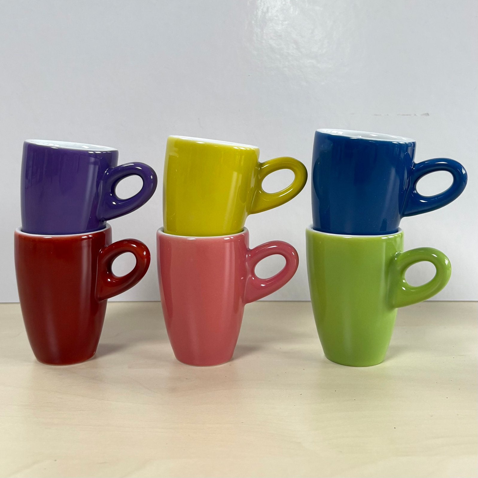 Zes Walküre Alta 450/008 espressokopjes, Huis en Inrichting, Overige typen, Ophalen of Verzenden, Zo goed als nieuw, Overige stijlen