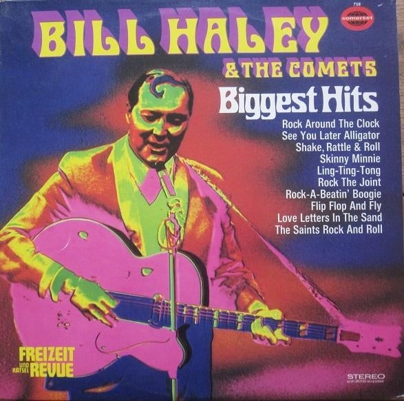 Bill Haley and The Comets - Biggest Hits, Cd's en Dvd's, Vinyl | Overige Vinyl, Gebruikt, 12 inch, Ophalen of Verzenden