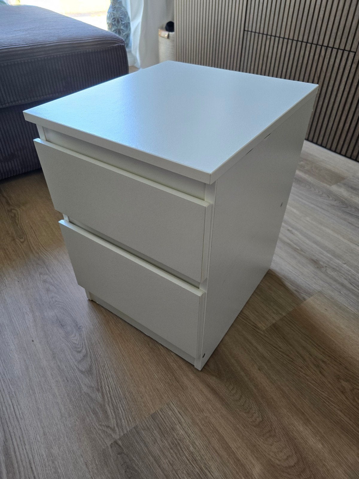 2x ikea nachtkastje, Ophalen, Gebruikt, Minder dan 45 cm, 55 tot 70 cm