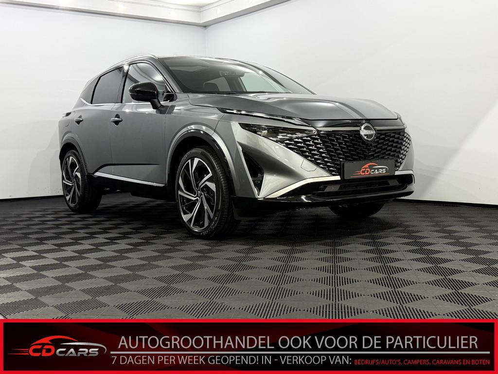 Nissan QASHQAI 1.3 MHEV Xtronic Tekna Plus Panoramadak, 360, Gebruikt, 4 cilinders, Bedrijf, Hybride Elektrisch/Benzine
