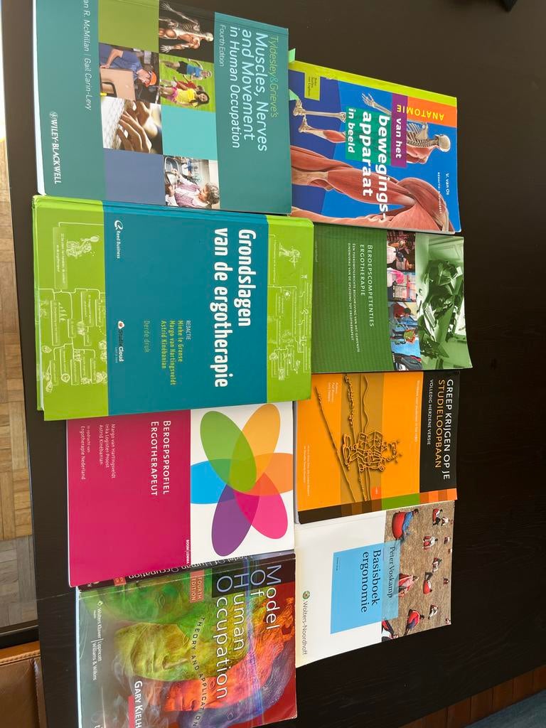 Studieboeken Ergotherapie - Diverse Titels HBO/WO, Ophalen of Verzenden, Gamma, Gelezen, HBO