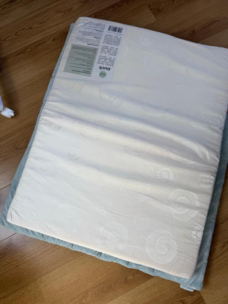 Boxkleed Little Dutch met matrasje Puck en molton, Ophalen, Gebruikt, Rechthoekig, Boxkleed