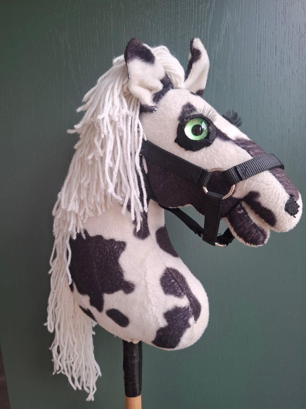 hobby horse met halster en halstertouw, Dieren en Toebehoren, Ophalen, Gebruikt