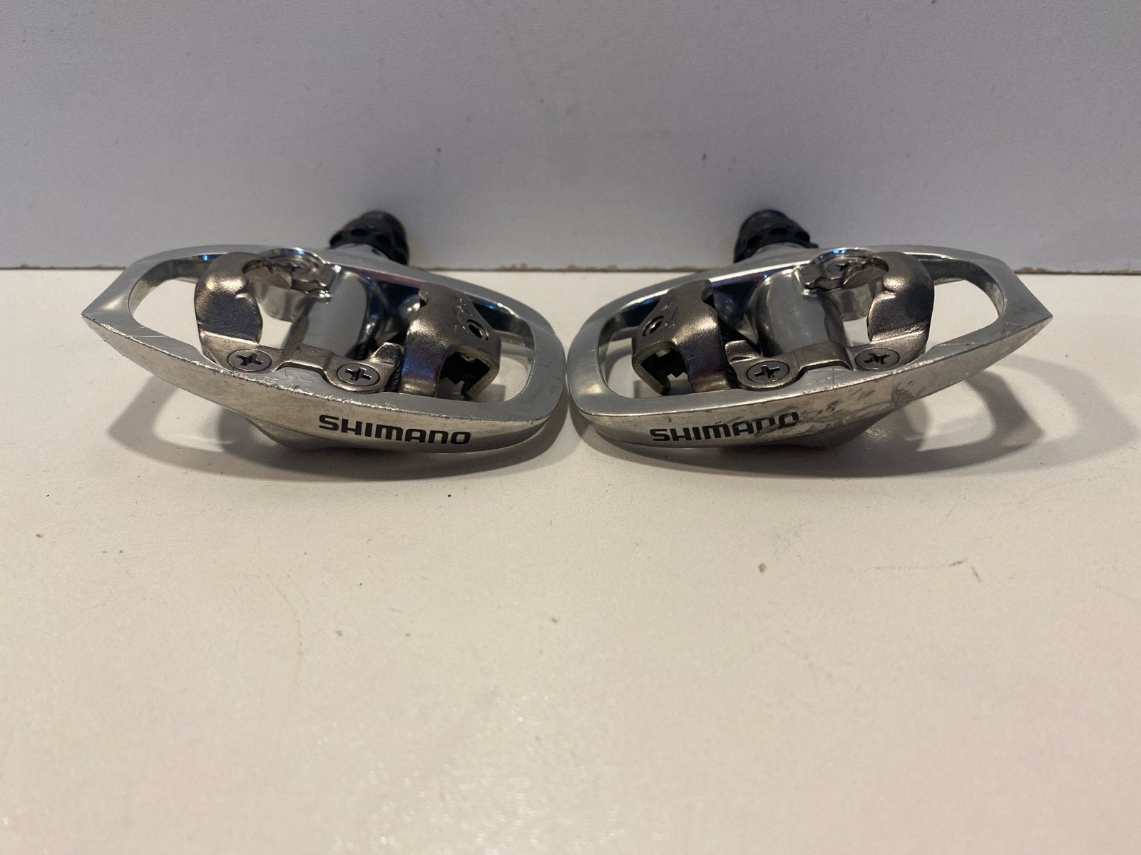 Shimano PD-A520 SPD pedalen - Zo goed als nieuw, Fietsen en Brommers, Fietsonderdelen, Crankstel of Pedalen, Ophalen of Verzenden