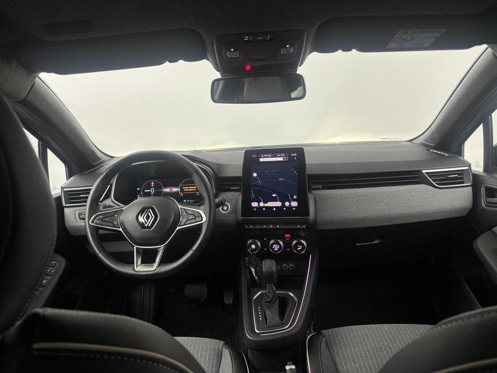 Renault Clio 1.6 E-Tech Full Hybrid 145 techno | Stoelverwar, Auto's, Renault, Gebruikt, Met garantie (alle), Leder en Stof, 23 km/l