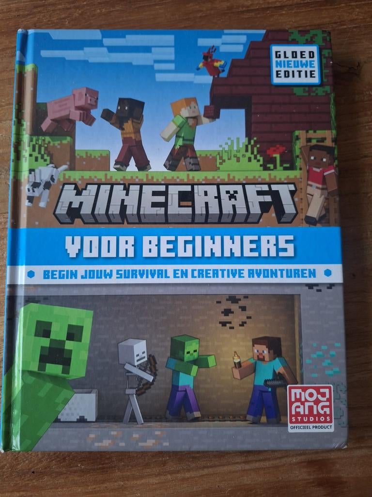 Minecraft voor beginners boek, Ophalen of Verzenden, Gelezen, Non-fictie