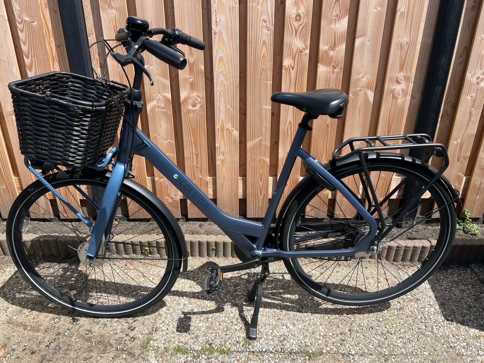 Cortina Common Damesfiets met Mand - Zo goed als nieuw, Versnellingen, Zo goed als nieuw, 50 tot 53 cm, Trommelrem