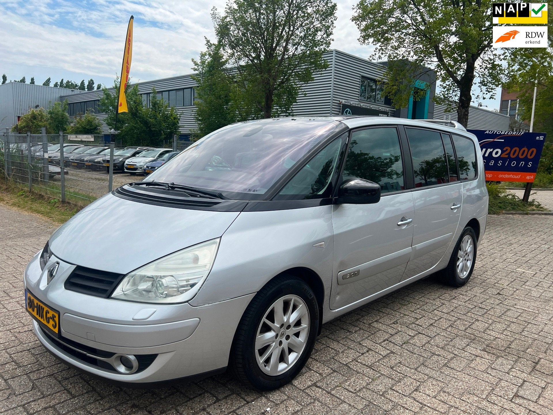 Renault Grand Espace 2.0T - AUTOMAAT - 7 PERSOONS !, Auto's, 1998 cc, Gebruikt, 4 cilinders, 2000 kg