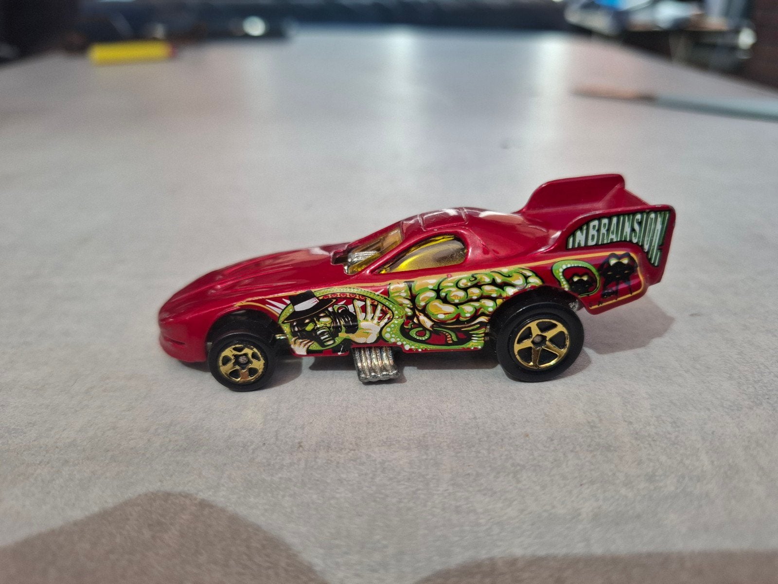 Hot Wheels '77 Pontiac Firebird Funny Car (Inbrainsion), Ophalen of Verzenden, Gebruikt