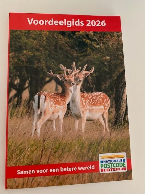 Kortingsbonnen postcodeloterijagenda 2026, Tickets en Kaartjes, Kortingen en Cadeaubonnen, Drie personen of meer, Kortingsbon