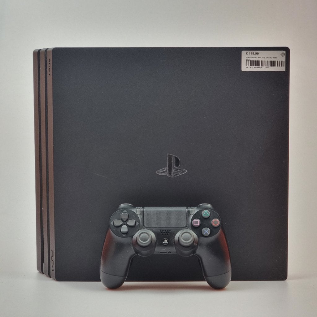 Playstation 4 Pro 1TB Zwart | Nette Staat