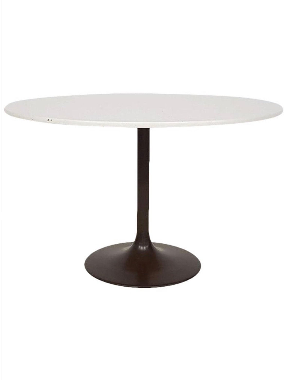 Eettafel jaren '70 van Börje Johanson - Vintage Design, Ophalen, Gebruikt, 100 tot 150 cm, Rond