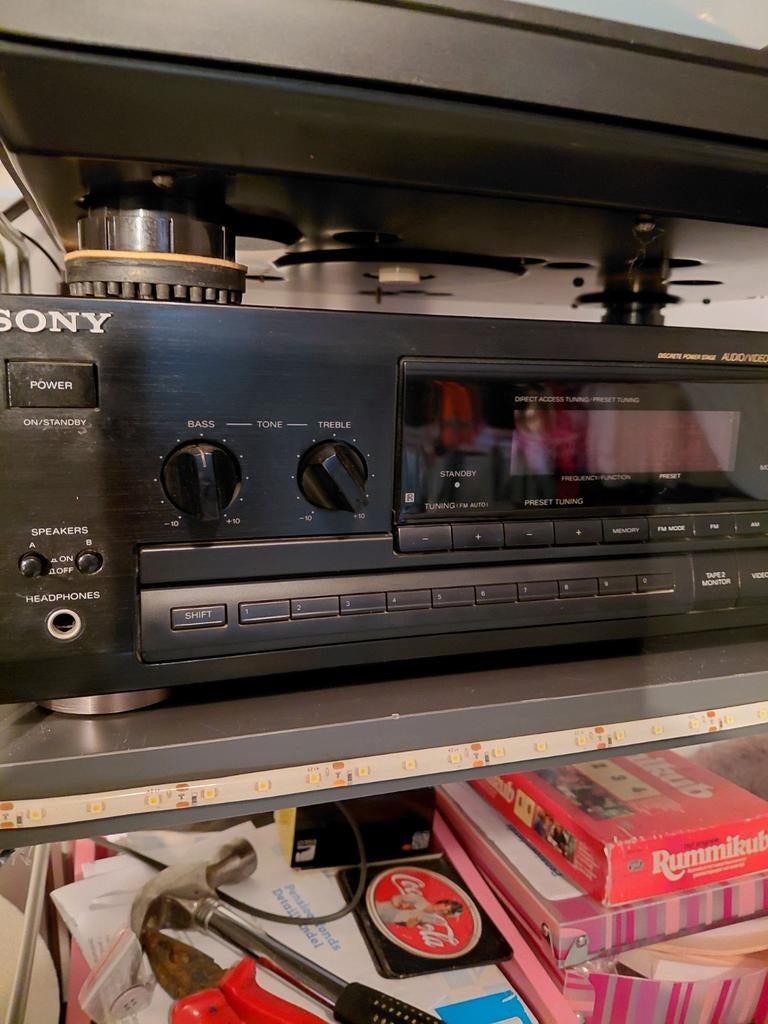 Sony Audio/Video Control Center - Vintage Receiver, Ophalen, Gebruikt, Sony