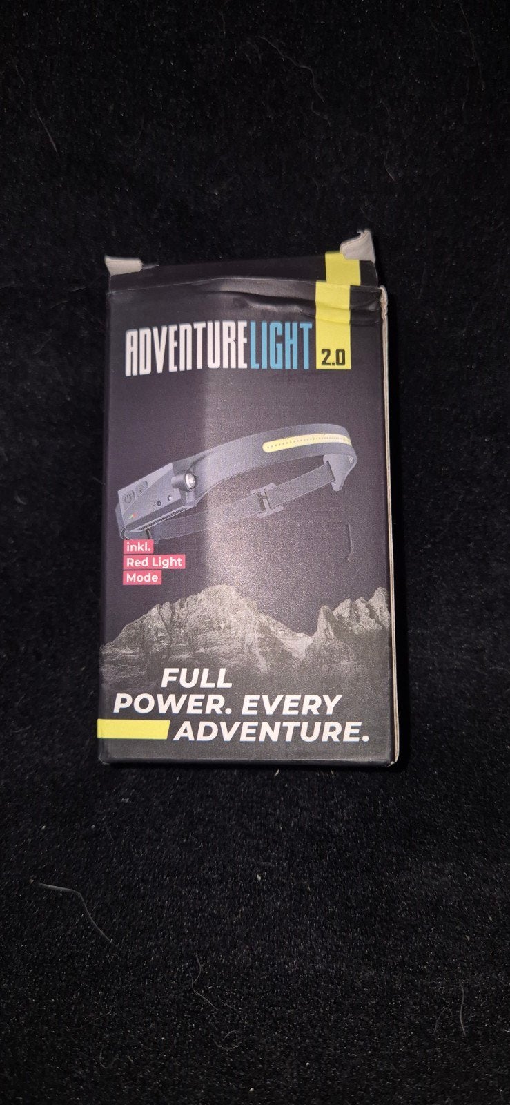 Adventure Light 2.0 Hoofdlamp met Rood Licht Modus, Ophalen of Verzenden
