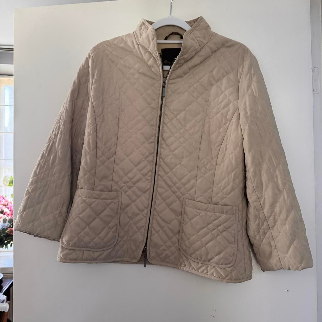 Mulberry getailleerd  merkkleding maat 16 beige zandkleurig, Ophalen of Verzenden, Zo goed als nieuw, Maat 42/44 (L), Beige