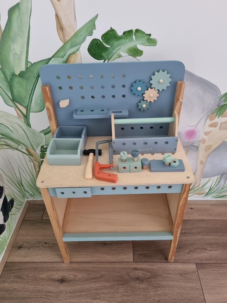 Little Dutch werkbank met enkele accesoires., Ophalen of Verzenden