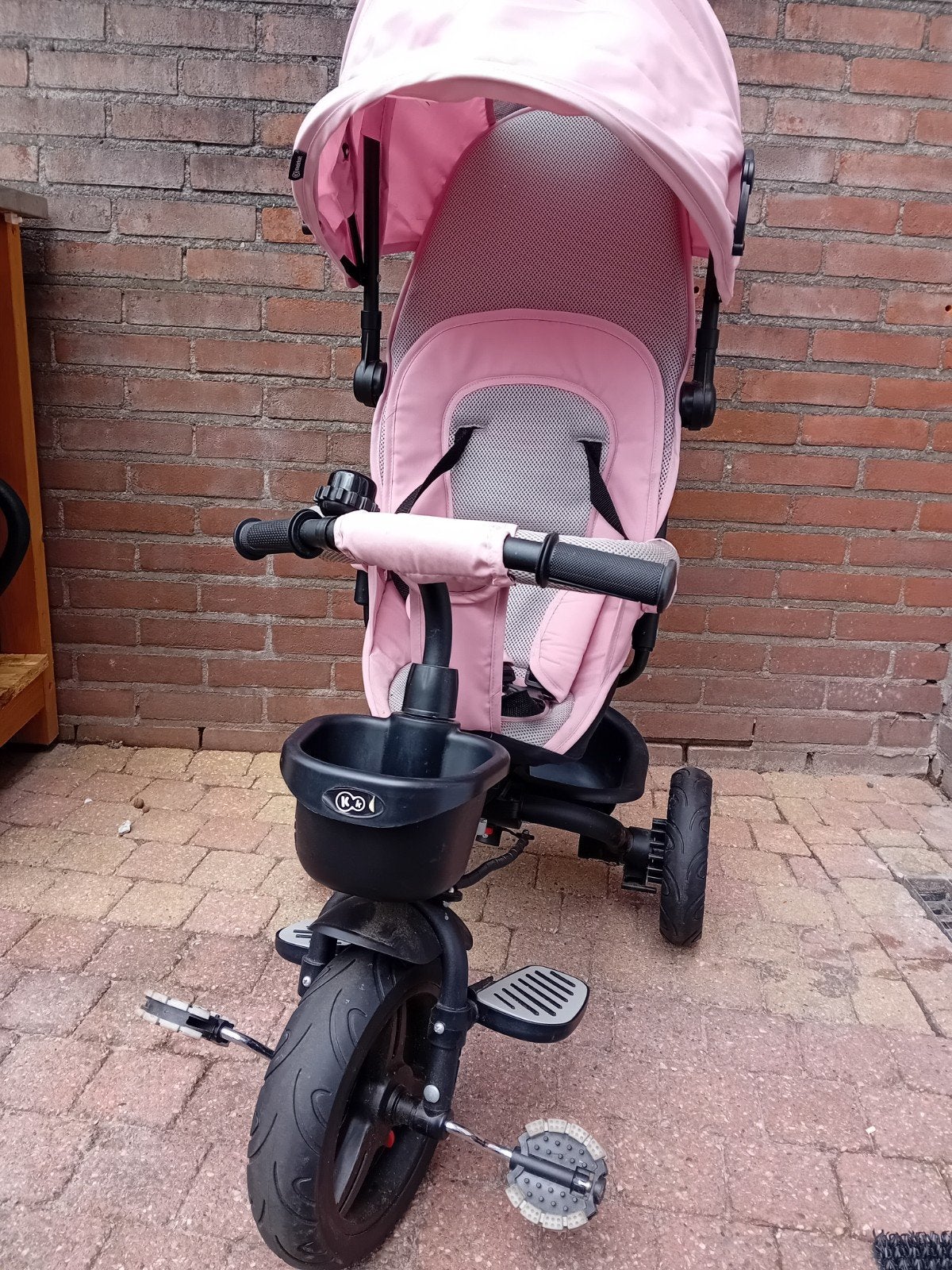 Roze Kinderkraft driewieler met lichte gebruikssporen, Fietsen en Brommers, Ophalen