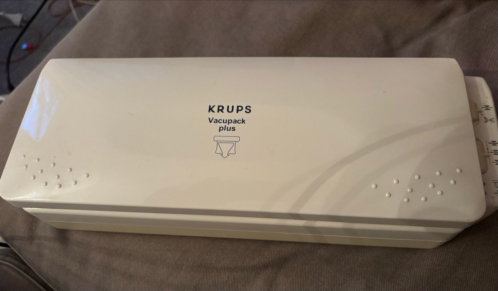 KRUPS Vacupack Plus Vacumeermachine F380, Ophalen of Verzenden, Gebruikt