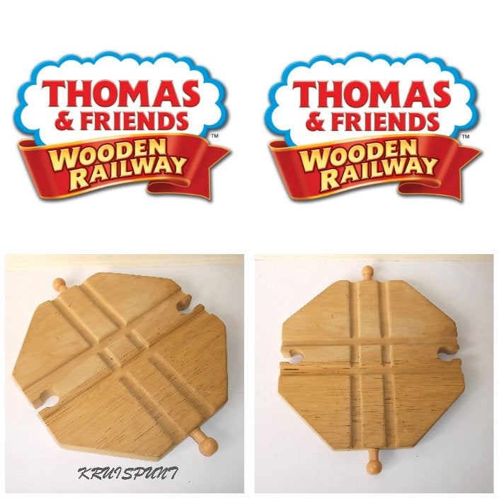 Houten Kruispunt Octogon voor Trein Spoor, Ophalen of Verzenden, Gebruikt