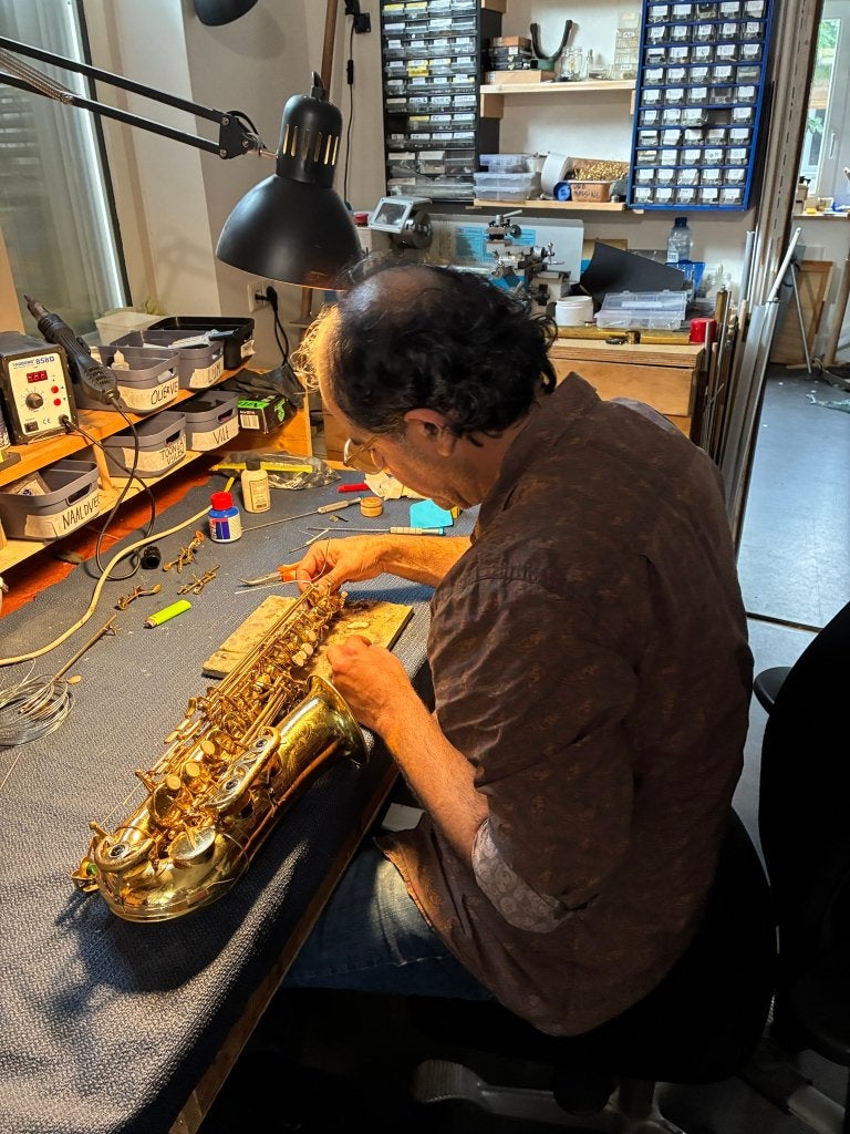 Saxofoon  reparatie, Ophalen, Alt