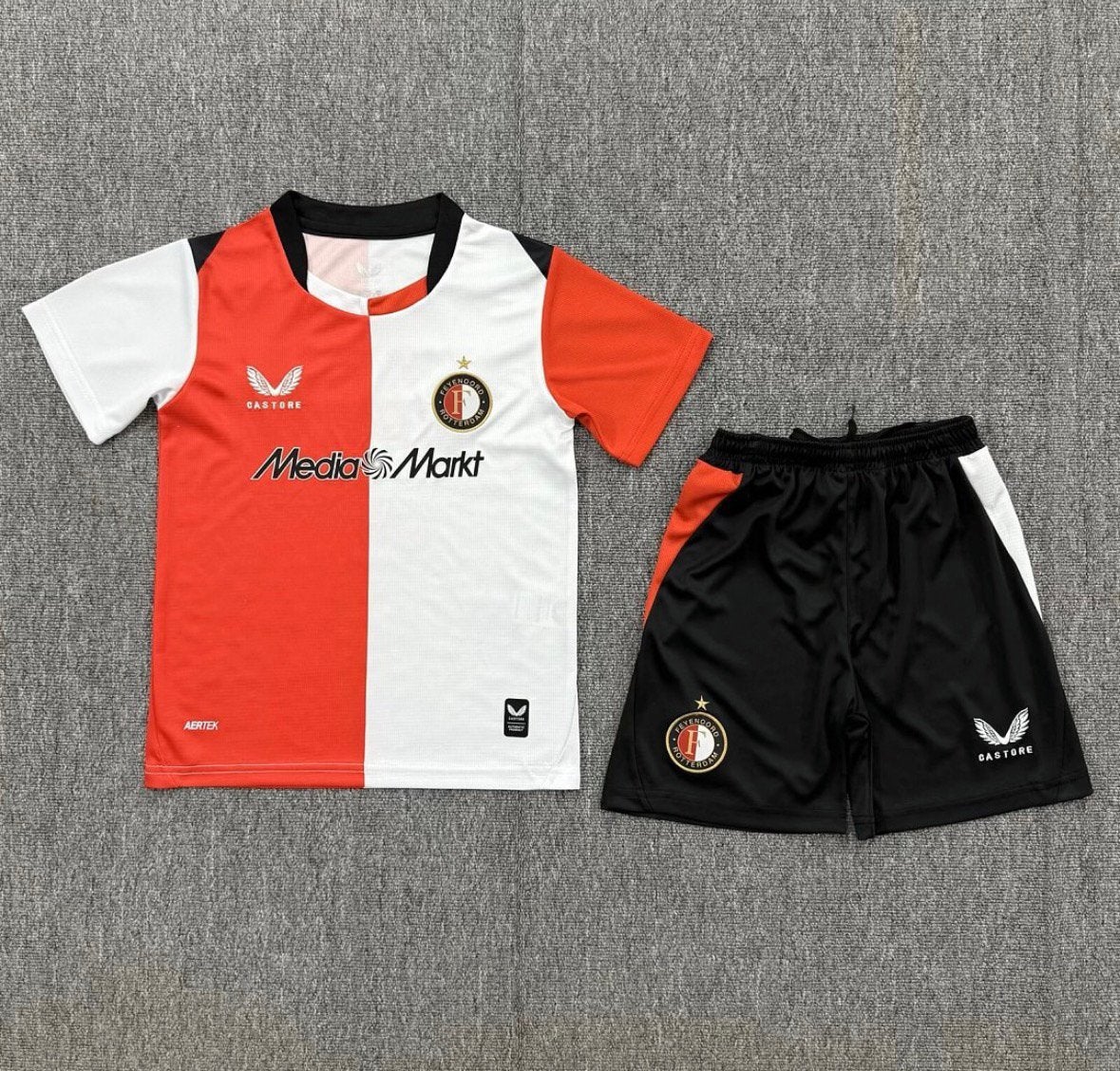 Feyenoord thuistenue 26/27 (maat en bedrukking naar keuze), Maat XL, Verzenden, Zo goed als nieuw, Shirt