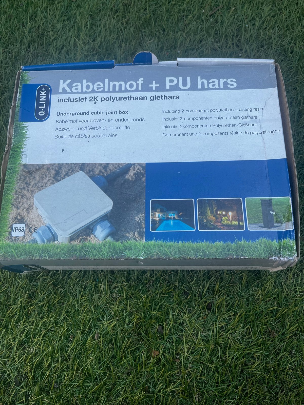 Kabelmof met PU hars - Waterdichte kabelverbinding, Doe-het-zelf en Verbouw, Ophalen, Nieuw, Overige merken, Kabel of Snoer
