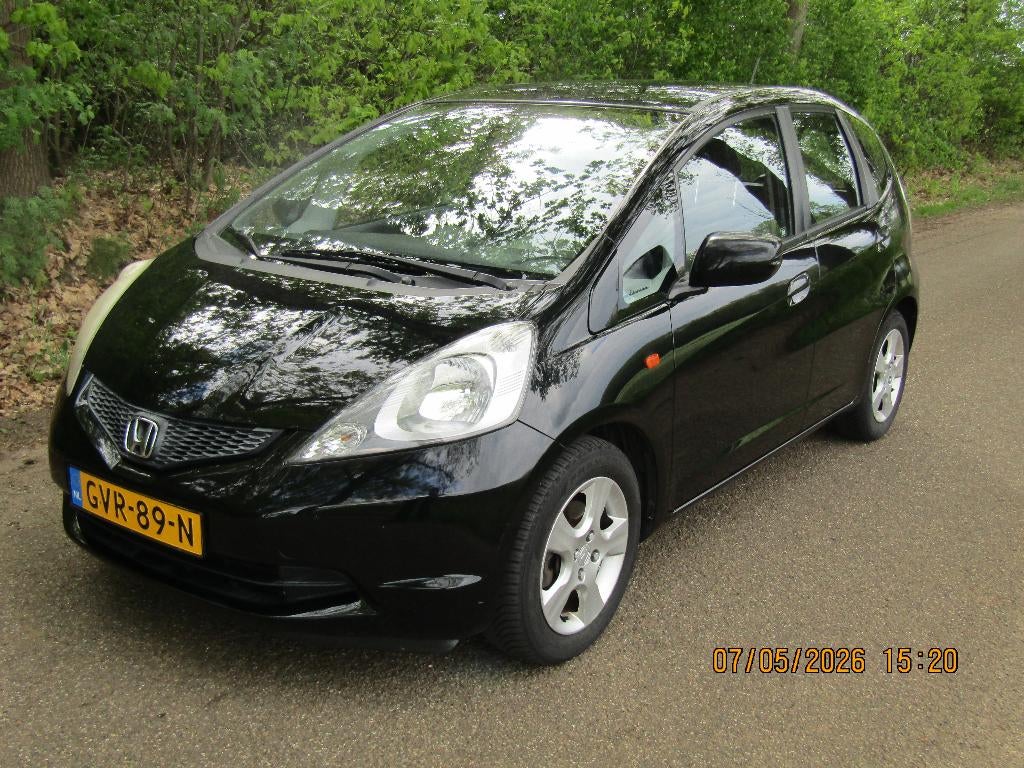 Honda Jazz 1.2 2010 Zwart 172108 km Airco, Voorwielaandrijving, Elektrische ramen, Zwart, 4 cilinders