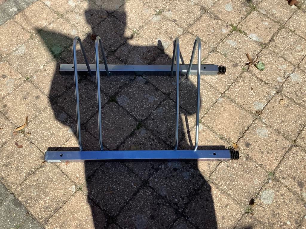 Stevige fietsenrek voor 2 fietsen - Gebruikt, Ophalen of Verzenden, Gebruikt