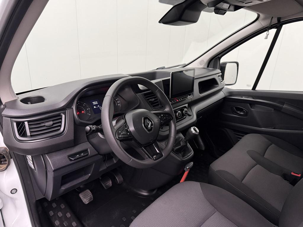 Renault Trafic 2.0DCi Lang Dubbele Cabine 6-Persoons | Multi, Auto's, Bestelauto's, Voorwielaandrijving, Stof, Euro 6, 4 cilinders