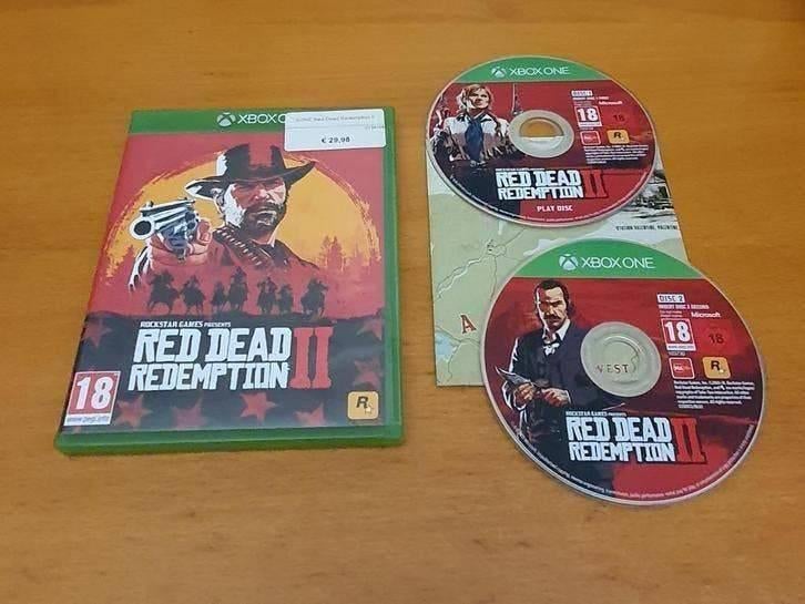 XBOX ONE | Red Dead Redemption 2, Spelcomputers en Games, Games | Xbox One, Gebruikt, Avontuur en Actie, 1 speler, Vanaf 18 jaar