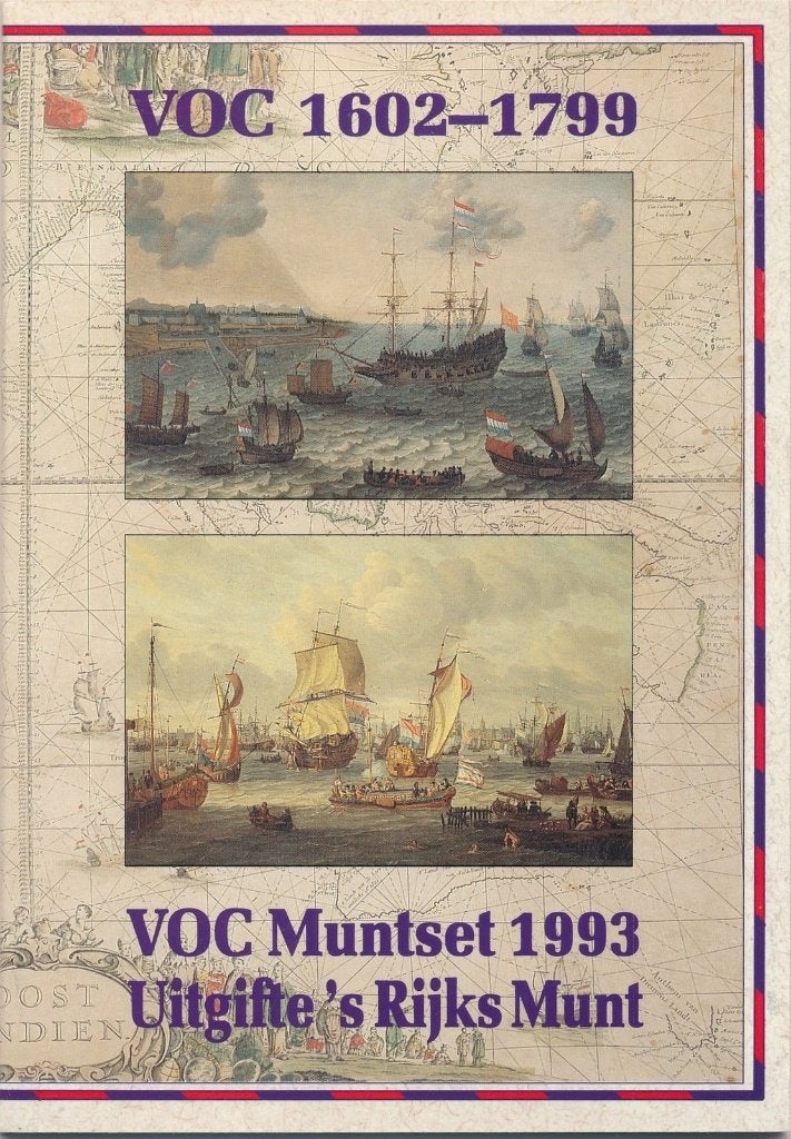 VOC Muntset 1993, Ophalen of Verzenden, Koningin Beatrix, 5 gulden, Setje