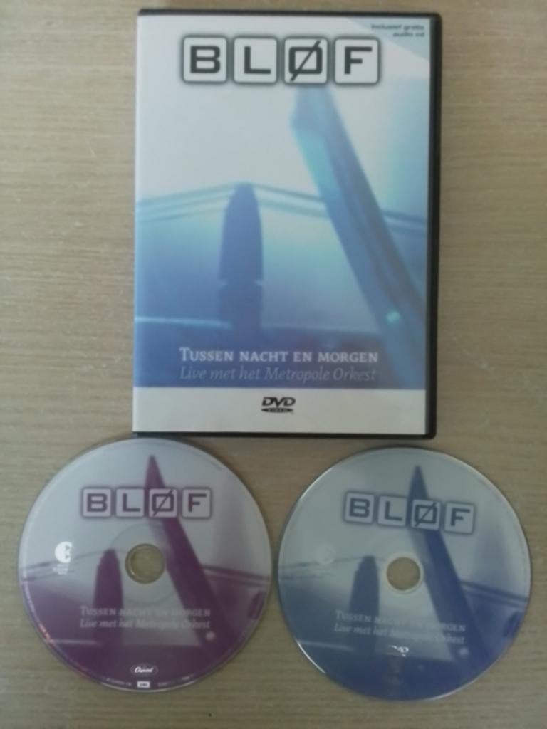 Muziek Blof Tussen En Morgen dvd/cd, Gebruikt, Alle leeftijden, Boxset, Muziek en Concerten