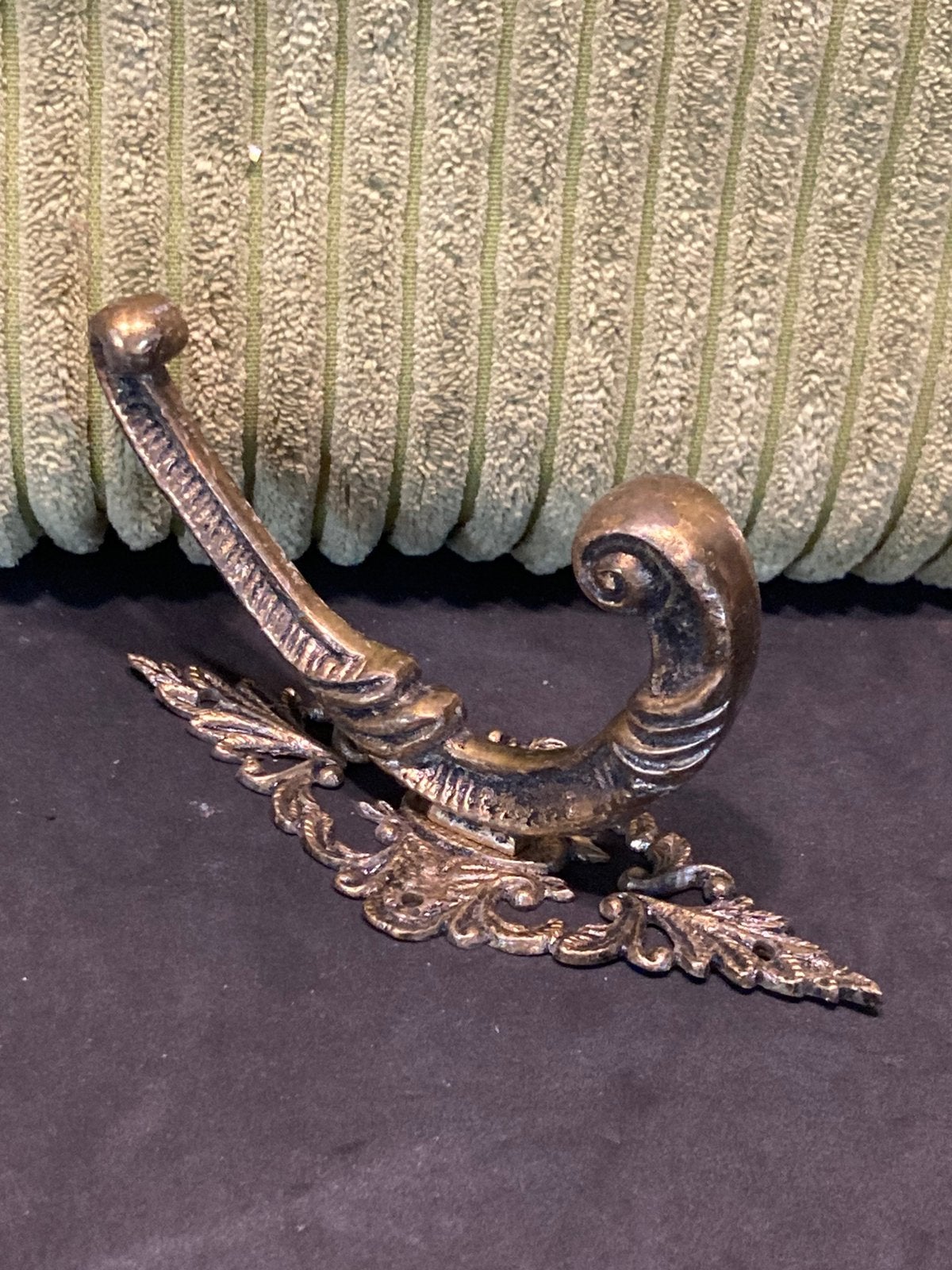 Klassieke Kapstokhaak van koper (120826), Ophalen of Verzenden, Koper
