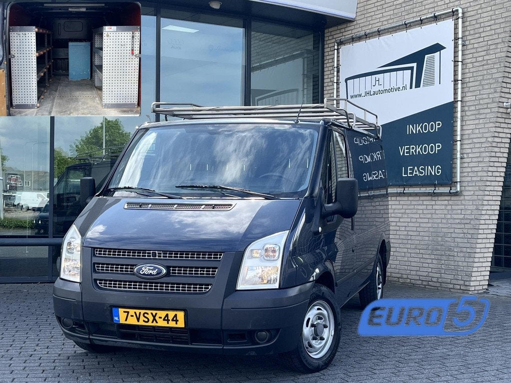 Ford Transit 260S 2.2 TDCI*INBOUW*IMPERIAAL*HAAK*3-PERS, Voorwielaandrijving, Euro 5, Gebruikt, 4 cilinders