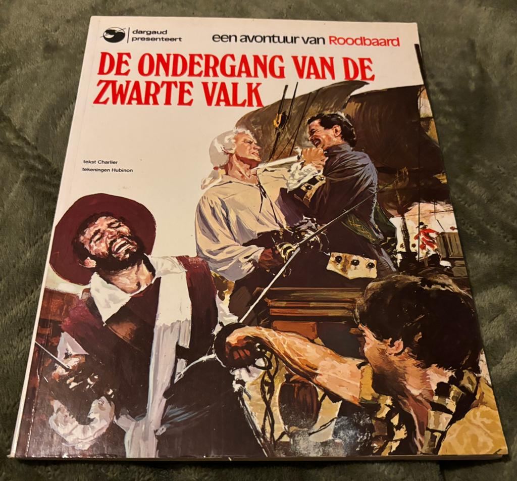 Roodbaard strip #8: De ondergang van de zwarte valk, Boeken, Stripboeken, Eén stripboek, Ophalen of Verzenden, Gelezen