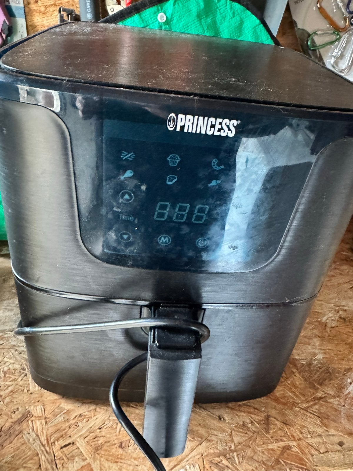 Princess Airfryer - Mandje defect, werkt verder uitstekend, Ophalen of Verzenden, Gebruikt, Airfryer