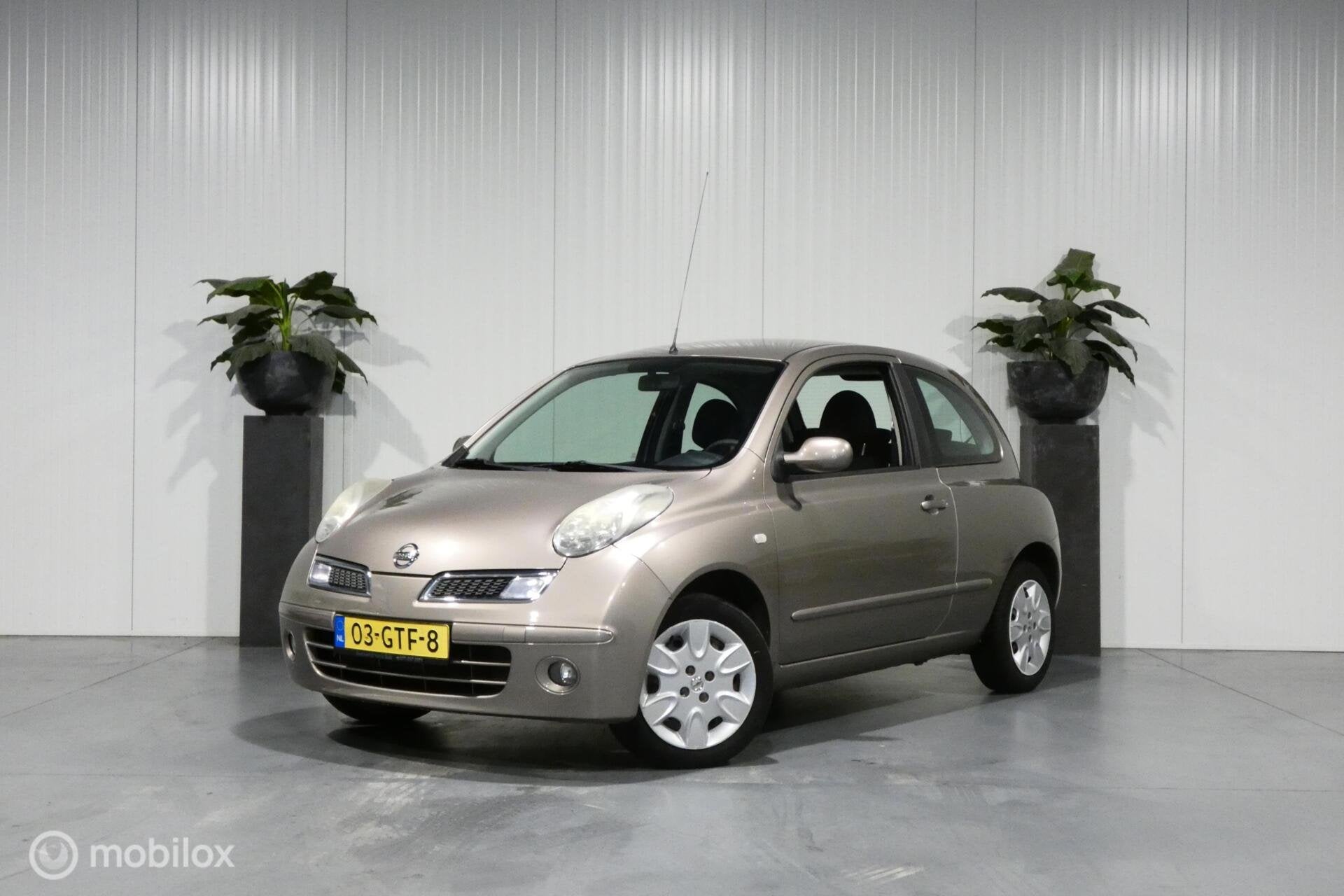 Nissan Micra 1.2 Acenta, Auto's, 15 km/l, 31 €/maand, 4 cilinders, Bruin