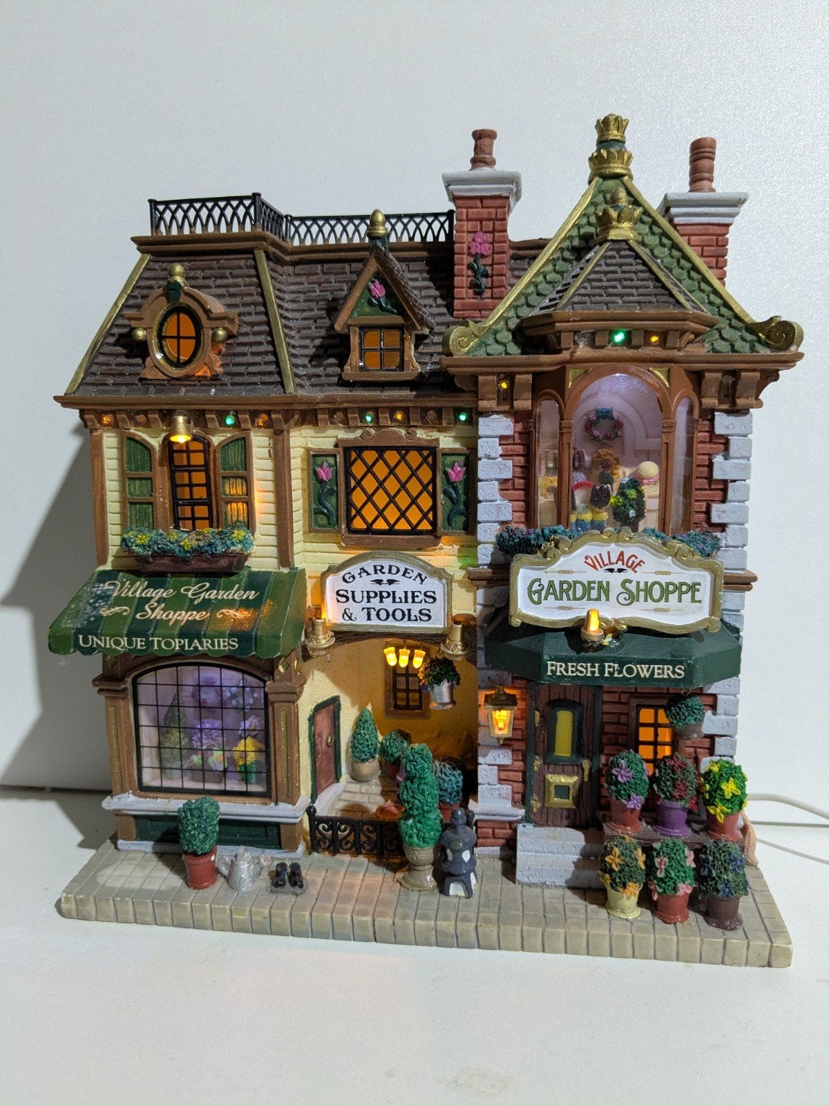 Lemax Village Garden Shoppe, Ophalen of Verzenden, Zo goed als nieuw