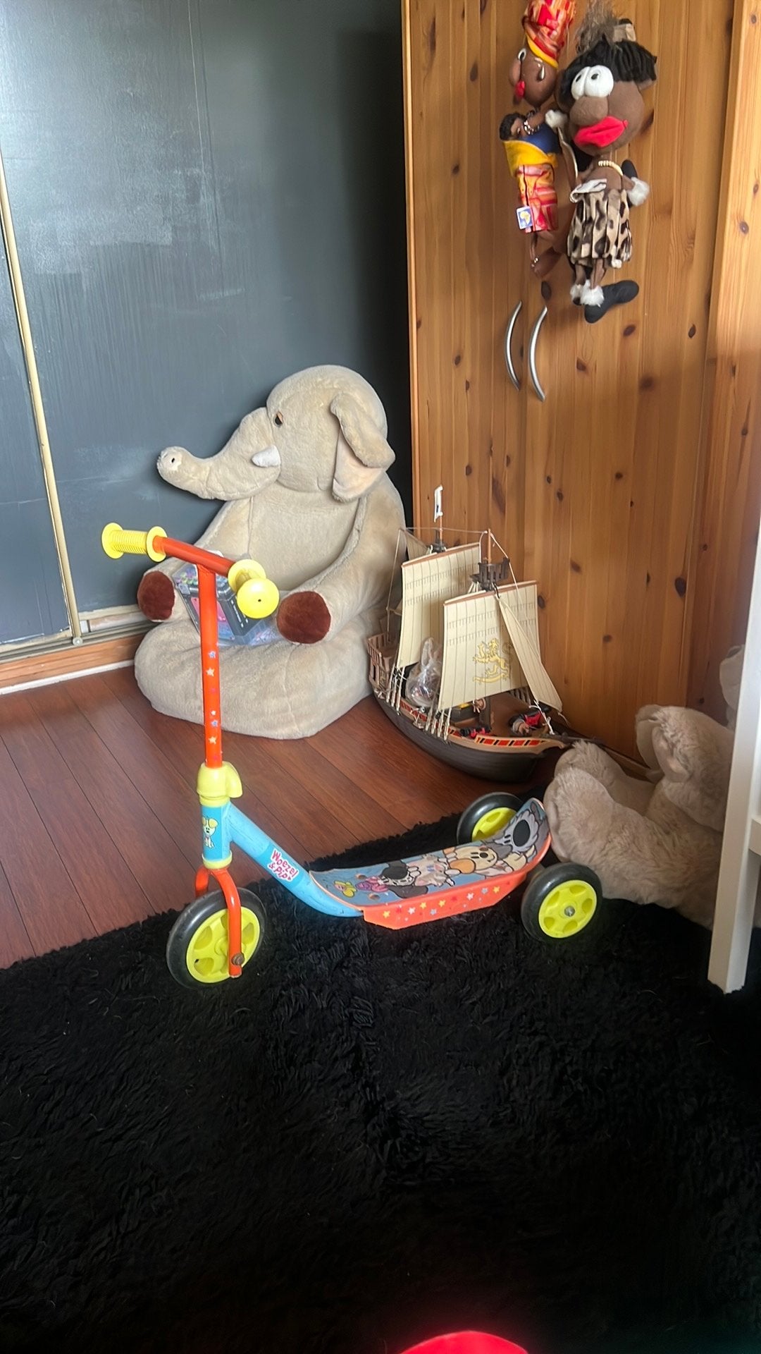 Stepje woezel en pip, Fietsen en Brommers, Steps, Ophalen, Zo goed als nieuw, Gewone step