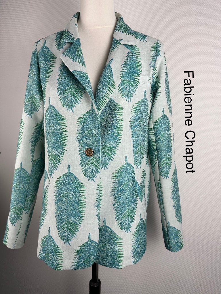 Fabienne Chapot Blazer  (mt: 40) 20,5/9340, Maat 38/40 (M), Ophalen of Verzenden, Zo goed als nieuw, Groen