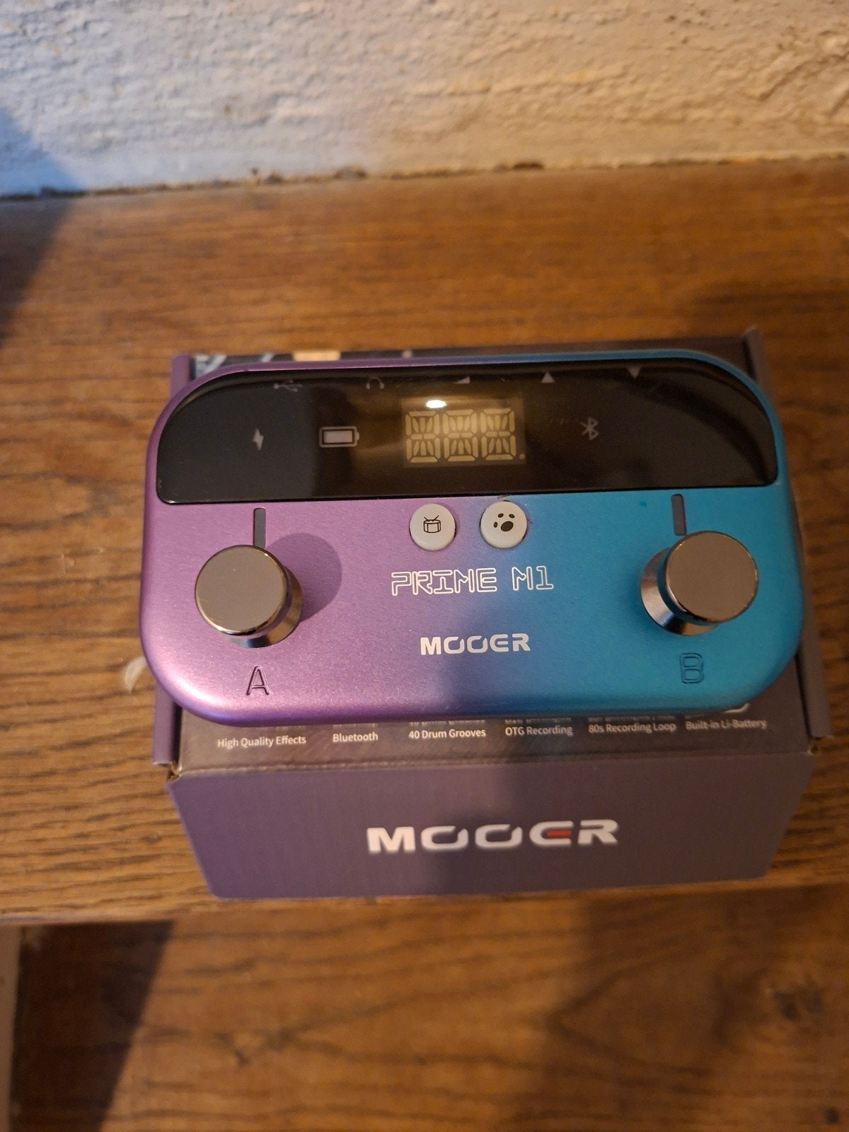 Mooer multi-effect, Muziek en Instrumenten, Ophalen of Verzenden, Zo goed als nieuw, Multi-effect